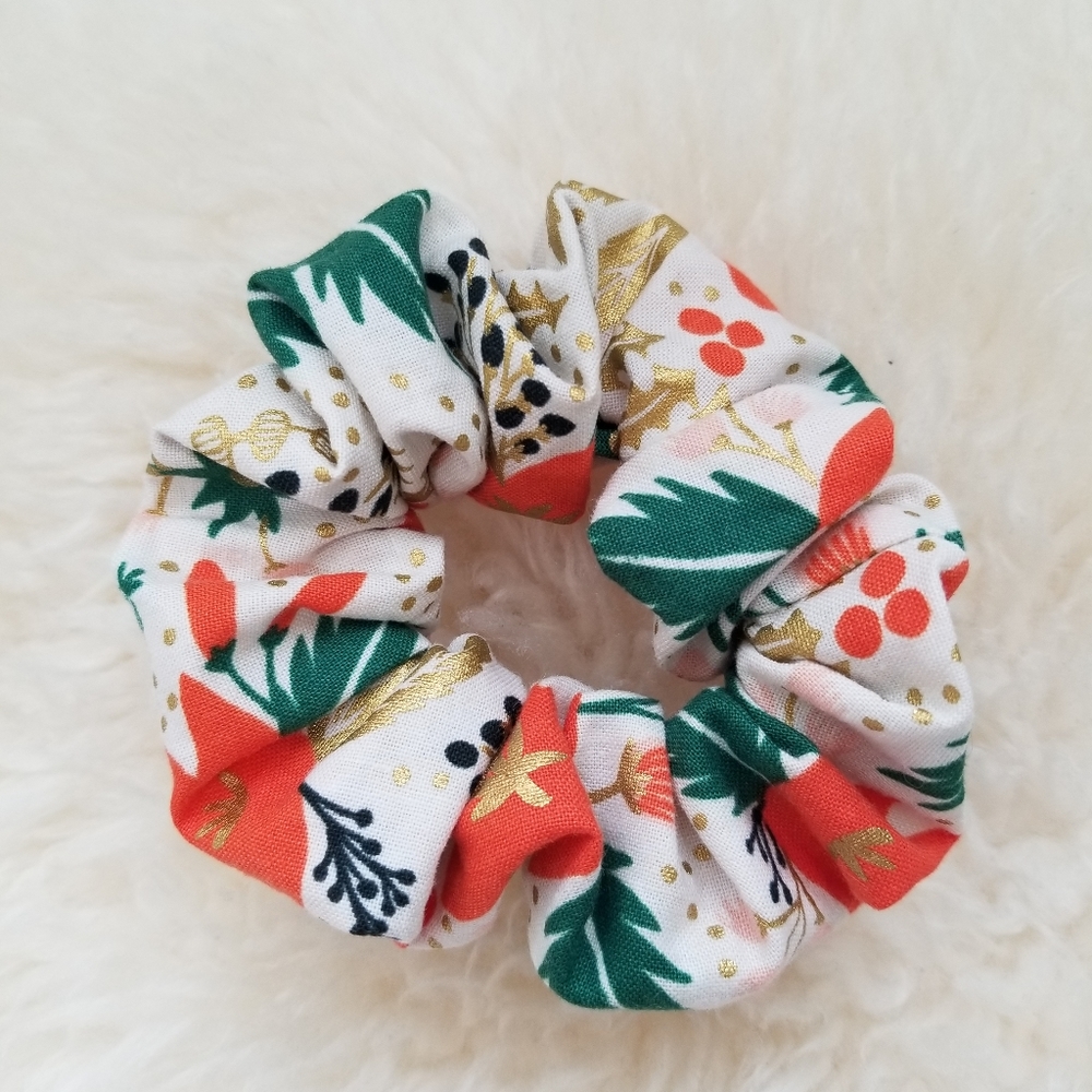 *3/$21* Scrunchie in Rifle Paper Co fabric